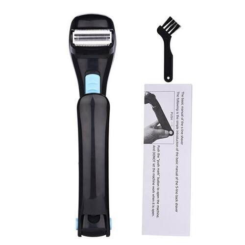 新品Do It Yourself Men Manual Back Hair Shaver LonVg Foldabl