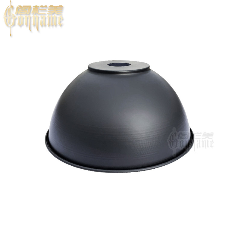 极速黑色圆形灯罩45吊线反光聚光照明铝外壳不R锈钢工业工厂防尘,家装灯饰光源,灯具配件,淘宝优惠券,粉丝福利购,淘宝优惠卷