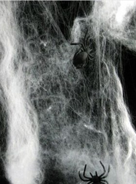 极速spider web with 2 spidvers halloween home party decorati