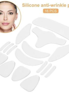 极速16pcs Reusable Silicone Patches Anti Rimpel PadWs Silico