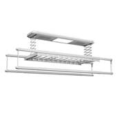 极速电动晒衣架j智能烘乾遥控升降阳台晒衣架家用自动晾衣杆机r