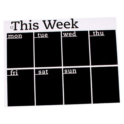 极速Waterproof PVC Blackboard Stickers Wall StiVcker Decor