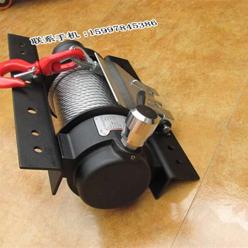 极速清障推车4h吨卷扬机绞盘纲丝绳推车举升拉力绳索程力施救车钢