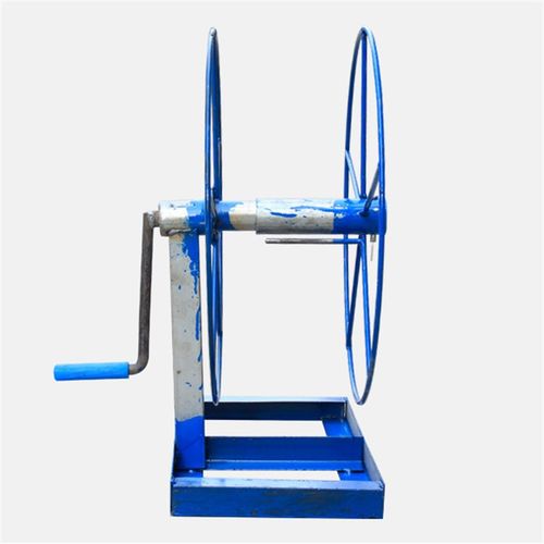 极速新款手摇卷管器农用灌溉水管收放器卷收盘机械卷管Y架子农用