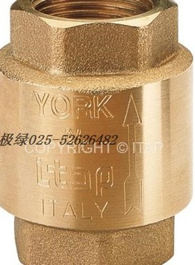 极速全进口 止回阀【意大利ITAP】Art.E103 YORK真空止回阀/气体