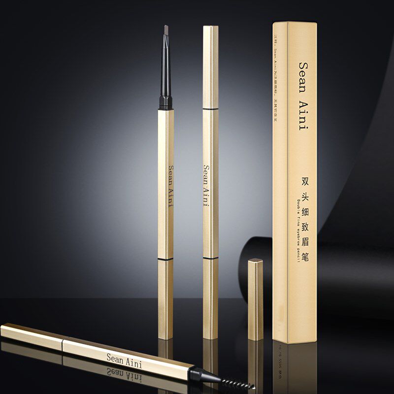 极速小金条眉笔自然立体防水防汗C持久不脱色极细野生根根分明双