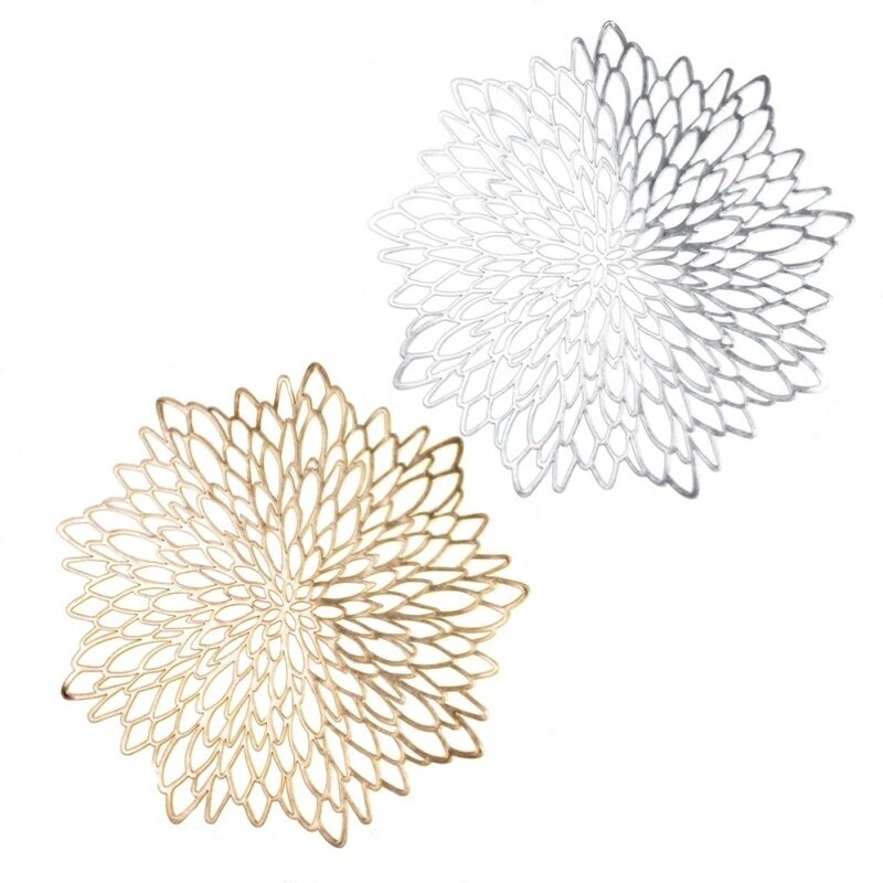 极速Round Cogaster Insulation Table Mats Pads Plastic Table