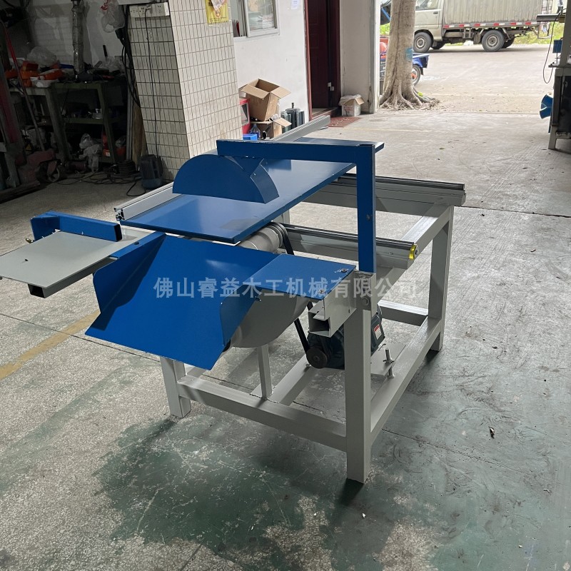 极速木工机械断料锯头简易圆棒z精密推台锯木托盘木方锯片齐头断