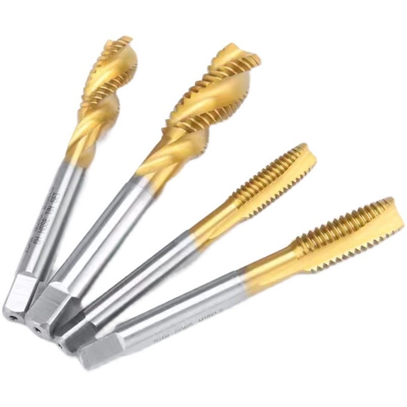 细牙镀钛螺旋丝攻M8M9M10M11M12M14MB15-M24*0.5*0.75*1.5先端丝