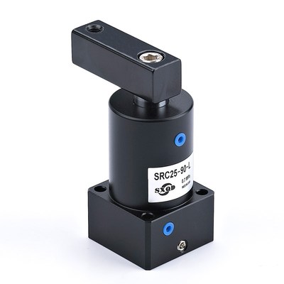 SRC 25-32-40-50-63-90/180L/R小型转角下压夹紧旋转气缸 SXQD