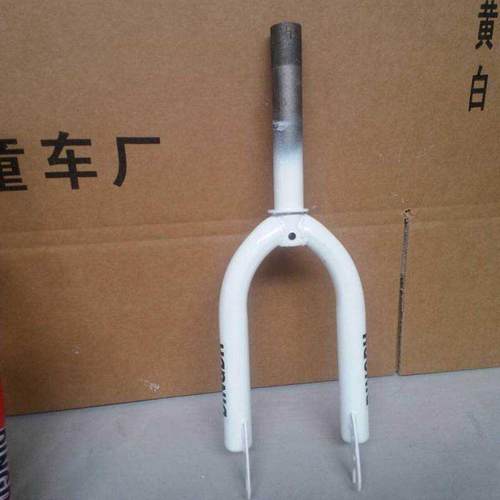 自行车前叉登山车气叉儿童单车配件童车合件转向前轮管折叠车叉子