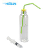 自制喷泉DIY 幼儿园儿童DIY益智科学探索小实验 喷泉是如何形成