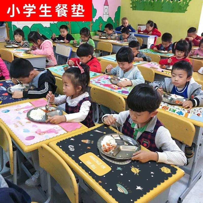 直供桌垫餐垫桌布防油防水餐桌布毛巾小学生儿童卡通餐巾布可折叠