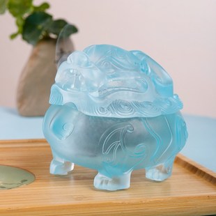 速发琉璃狻猊香炉薰香炉家用打香篆环香炉沉香檀香炉桌面摆件送礼