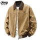 吉普JEEP夹克男士 外套 复古翻领休闲百搭潮牌底特律工装 春秋季 美式