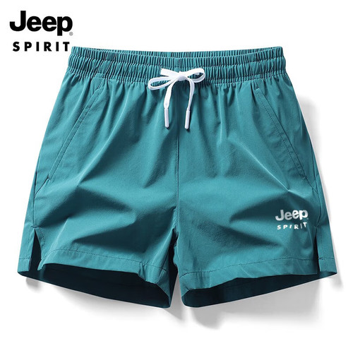 吉普JEEP短裤男士速干五分裤子