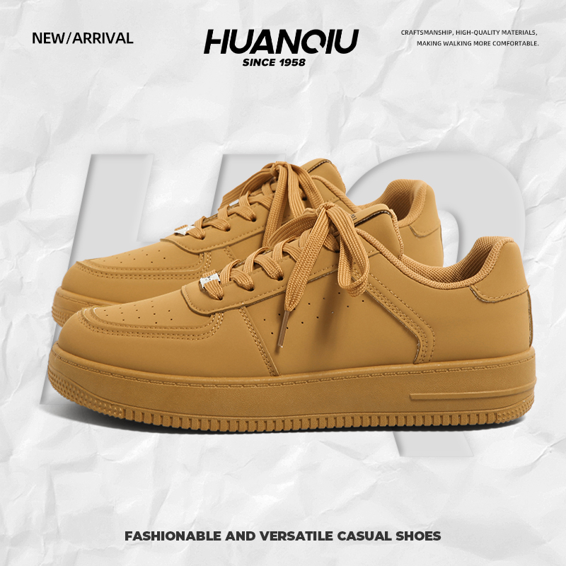 环球驼色男鞋2025春季新款