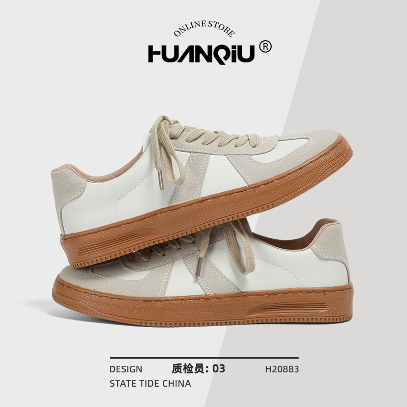 环球2025秋季新款情侣小白鞋