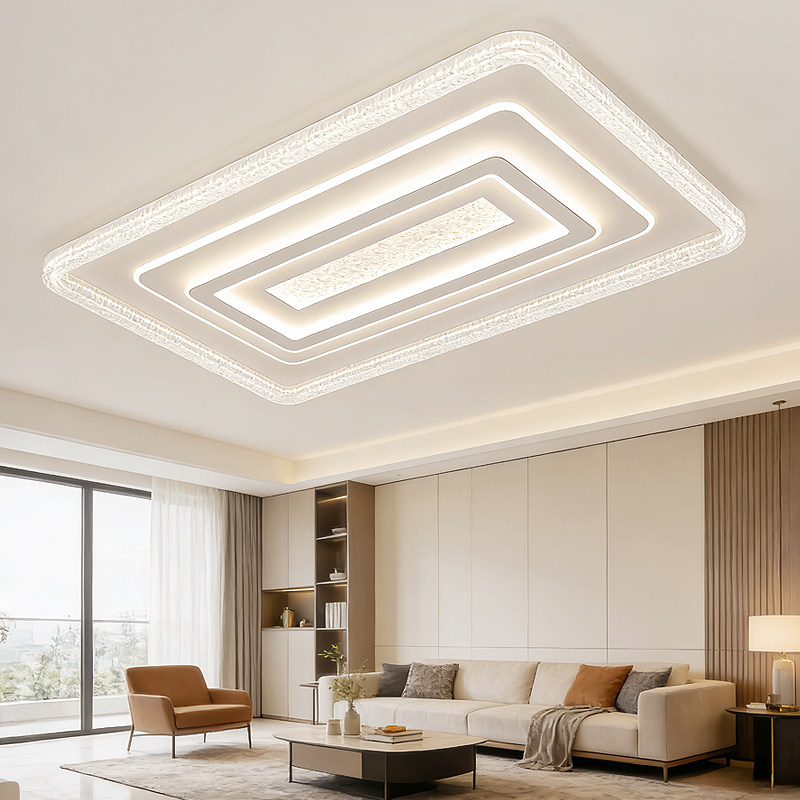 现代美学客厅吸顶灯LED简约大气卧室灯高级感全光谱护眼大厅主灯,家装灯饰光源,客厅吸顶灯,淘宝优惠券,粉丝福利购,淘宝优惠卷