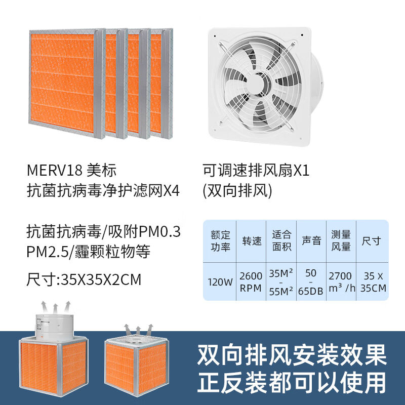 极速适配crbox空气净化器q中HEPA过滤网crbox过滤芯13定制F8Merv1