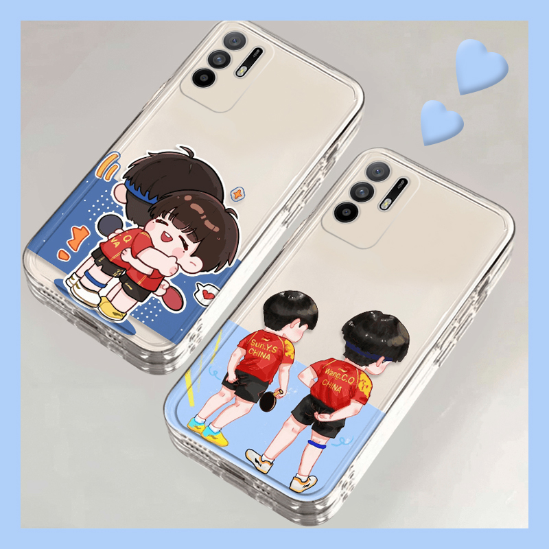适用oppoa97手机壳a3pro孙颖莎a96王楚钦a1莎头a93s周边a55组合a57/a56可爱a72同款a58x活力版a11/a2x/oppo女