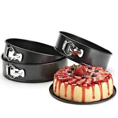 极速Non-Stick Sprino form Round Cake Tins Tray Cake Pan Bake