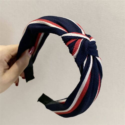 极速ChenYan New Stripe Headband FasFhion Chiffon Headbands K