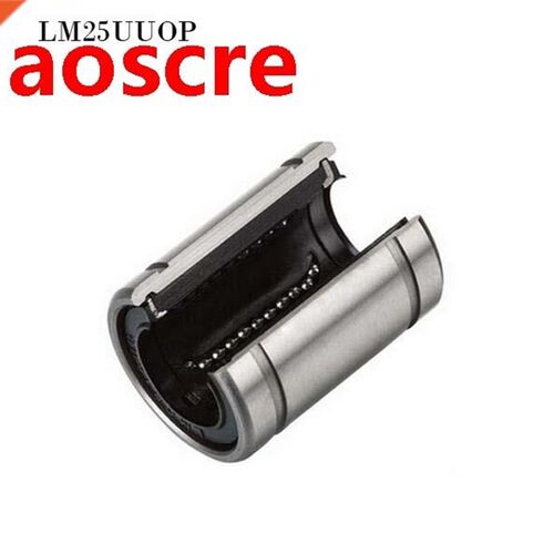 极速(2a PCS) LM25UUOP (25mm) OPEN Linear Ball Bearing