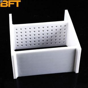 极速贝傅b特核磁管架实验室PP材质耐酸碱耐高温核磁管放置架方形