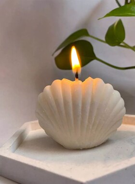 极速Shell Shape Candle Silicone MoldG DIY Handmade Plaster E
