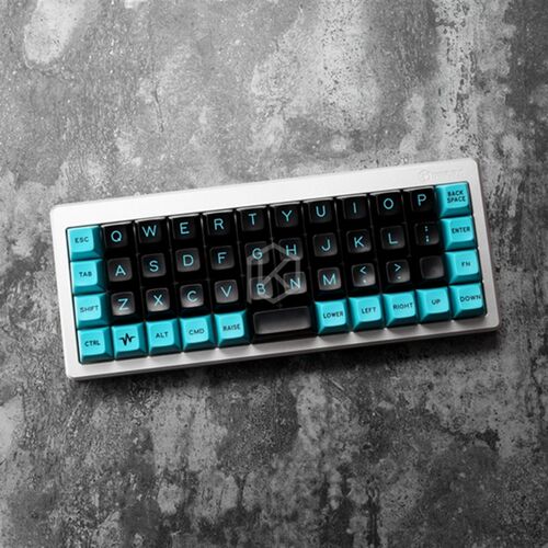 新品JJ40 40%机m械键盘客制化阳极铝外壳转轴支脚diy亚克力planck