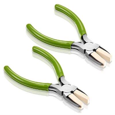 极速2 Packes Nylon Nose Pliers Double Nylon Jaw Pliers Carbo