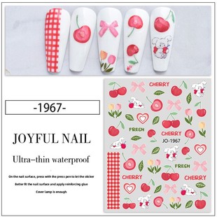 Stickers Lemony SlidersK Grapefruit Adhesive 极速Nail