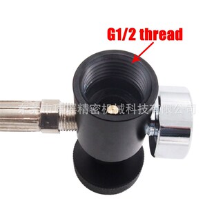 极速厂家跨境开关接头带1p0寸铁氟龙管 3000PSI压力表G1/2内牙充