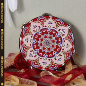 极速骊歌新疆维吾尔族手鼓敦煌飞天D手鼓新疆维吾尔族铃鼓汉服手