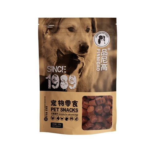 新品解馋零食牛肉粒100g袋x装宠物零食泰迪成大小幼犬补钙训练奖