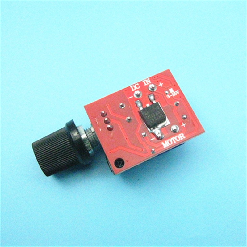 极速5A超小直流马达调速器PWM 调速器 3V6 1K2 24 35V调速开关调