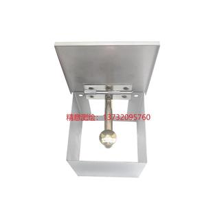 不锈钢沉降观测点保护盒水准点L型沉降钉保护明装明盒沉降保护罩