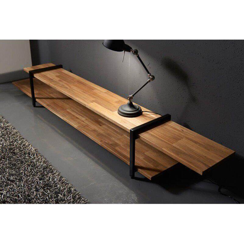 北欧现代新款实木电视柜茶几组合套装客厅现代简约小户型铁艺实木