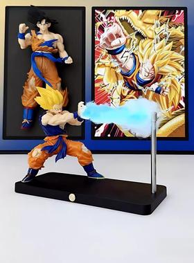 七龙珠磁悬浮小夜灯龟派气功悟空冲击波磁吸卡罗特氛围感摆件礼物