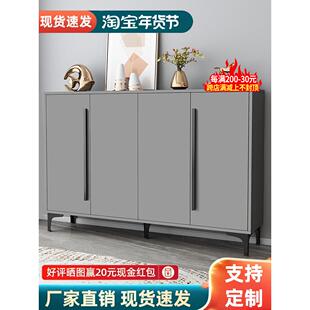 鞋柜家庭门鞋架超薄鞋柜2024新热风格大容量经济型入口柜储物柜