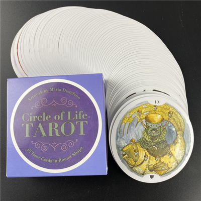 速发New Style Circle Of Life Tarot Cards PDF Guidance Deck D