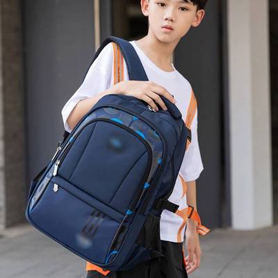 极速书包小c学生中学生大容量男童三四五六年级男孩初中生防水双