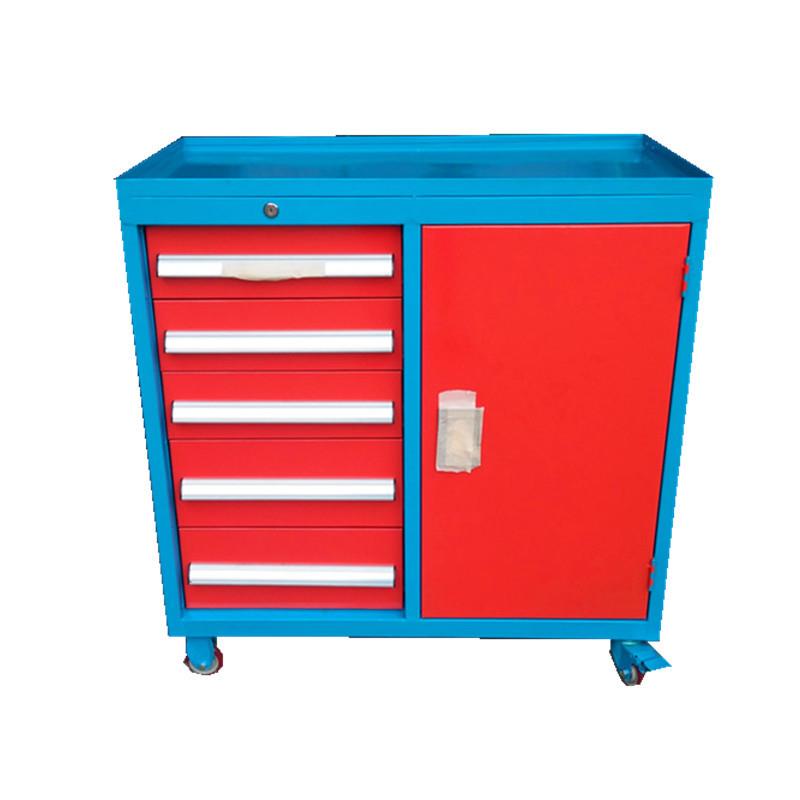 厂家直供加厚重型组合式移动工具柜多层抽屉式手推五金周转工具车