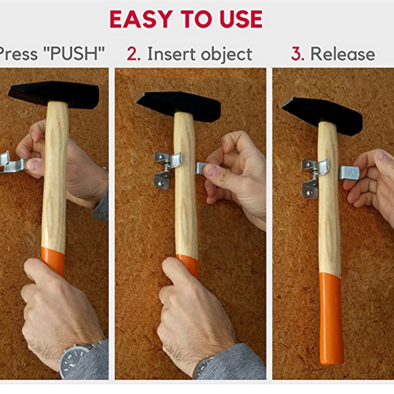 亚马逊拖把夹拖把支架拖把挂架拖把挂钩 Spring Grip broom clips