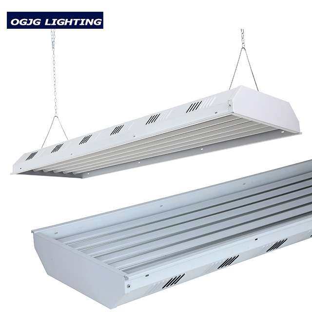 热销高光效灯盘悬吊式1.2米 4管120w仓库体育馆健身房照明LED灯具