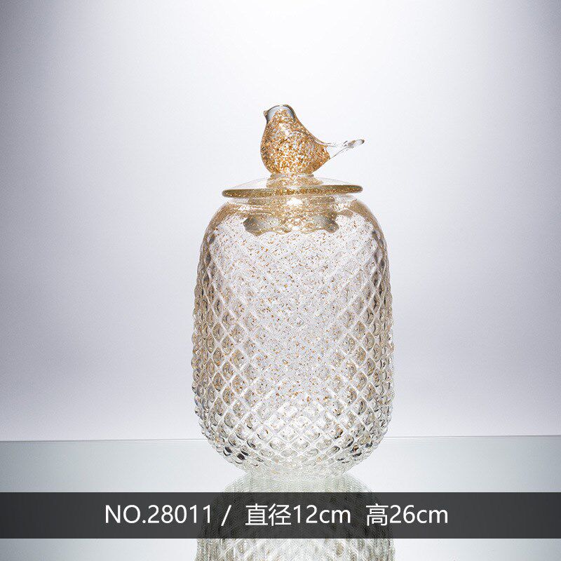 金色菠萝摆件简约现代卧室客厅家居艺术摆设工艺品摆件