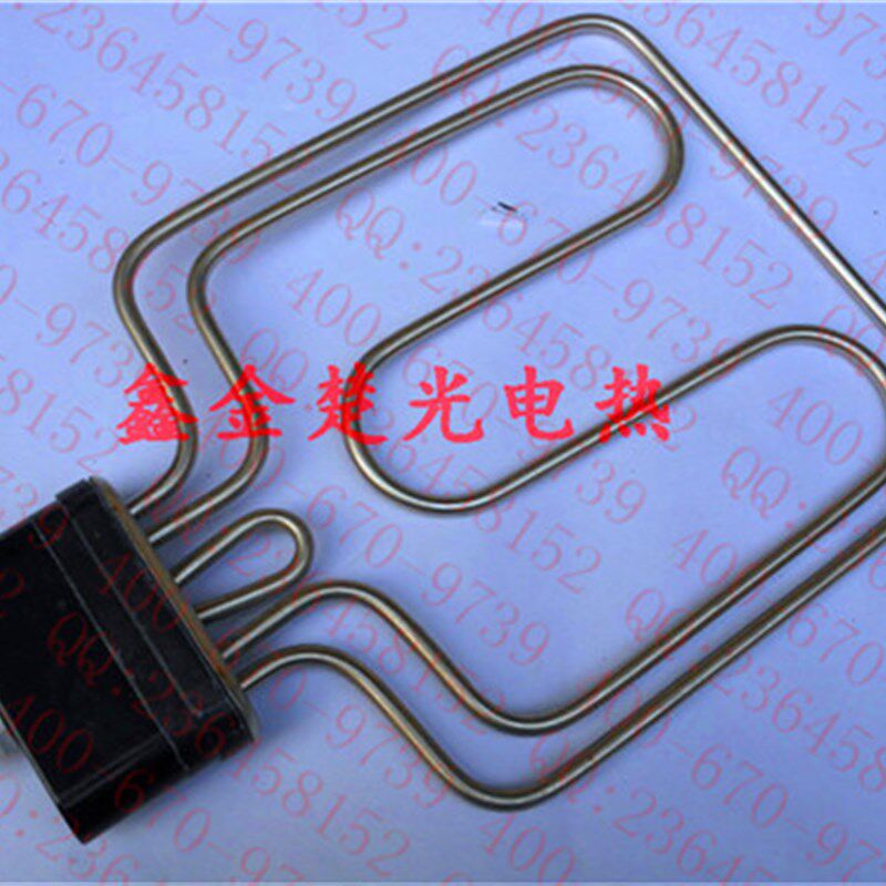 商用蒸饭柜加热管 电热管扁头蒸饭车发热管 220V380V 6KW9KW12KW