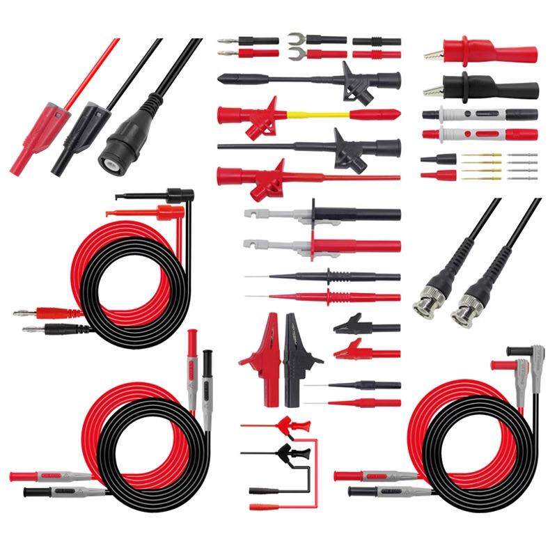 万用表表笔多功能无损刺破探针BNC转香蕉插头测试线示波器连接线