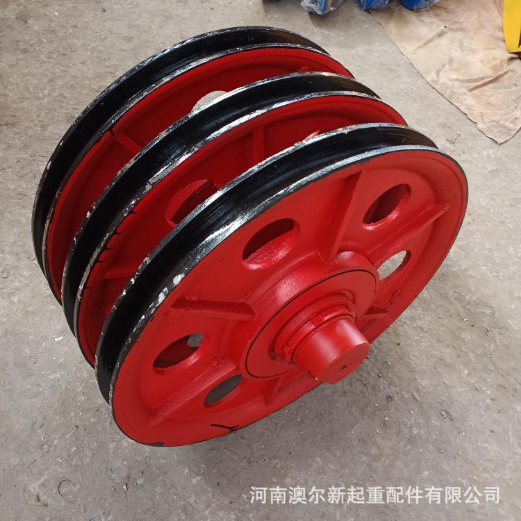 厂家 双梁吊钩铸钢滑轮组 行车滑轮组 定滑轮组